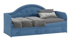 Кровать «Адель» с мягкой спинкой тип 1